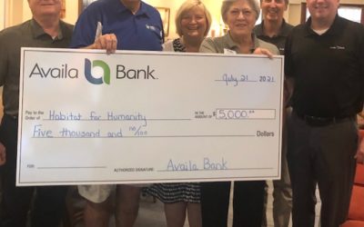 Habitat is thrilled to partner with Availa Bank.