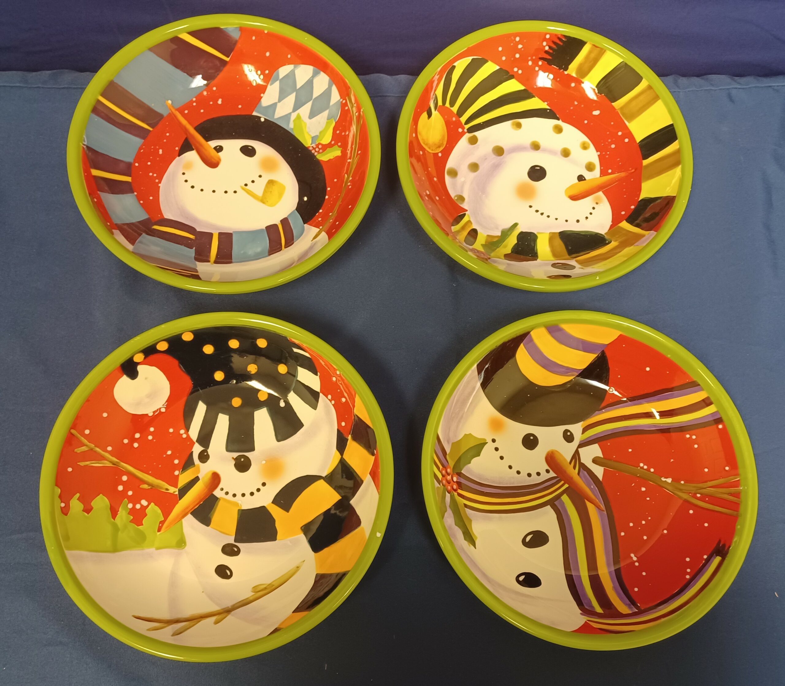 4 Snowmen Bowls | Habitat for Humanity of Central Iowa